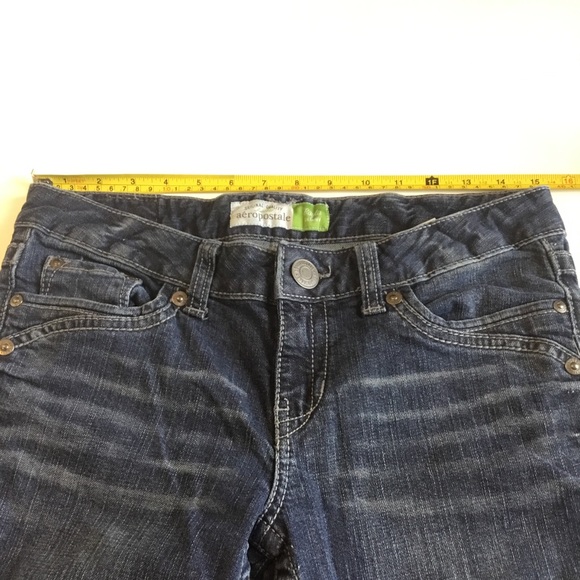 Aeropostale Bayla Skinny Jeans, 5/6 Reg, Straight Leg - Picture 3 of 3